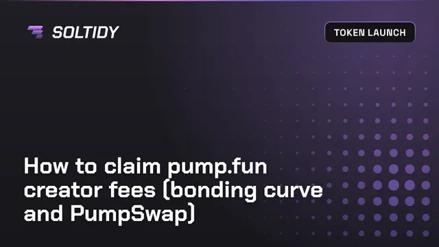 Cover for How to claim pump.fun creator fees (bonding curve and PumpSwap)