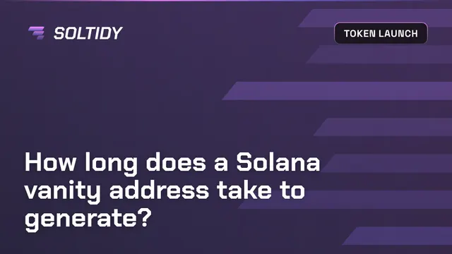 Cover image for How long does a Solana vanity address take to generate?
