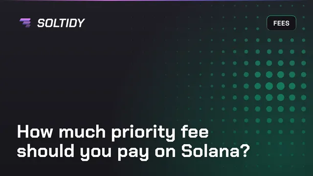 Cover image for How much priority fee should you pay on Solana?