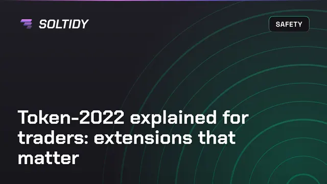 Cover for Token-2022 explained for traders: extensions that matter