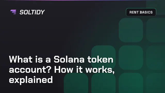 Cover image for What is a Solana token account? How it works, explained
